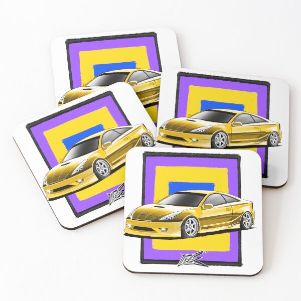 Item preview, celica gts yellow  designed and sold by NaquashM.
