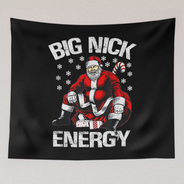 Item preview, Big Nick Energy Funny Santa Christmas designed and sold by mmomtz.
