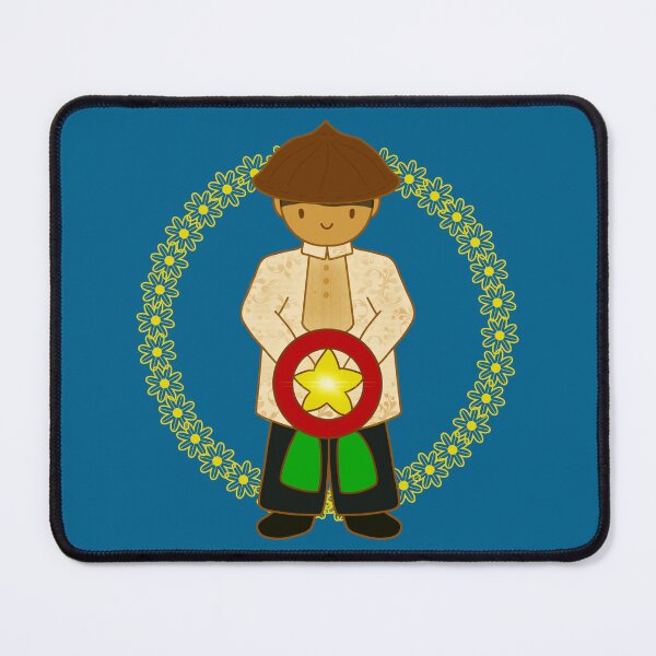 Item preview, Barong Tagalog Kawaii Filipino Salakot Hat Christmas Lantern designed and sold by chocolatefund.