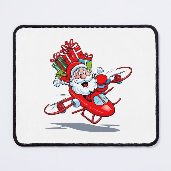 Item preview, Santa Piloting a Drone for Gift Delivery designed and sold by CeammiShop.