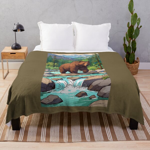 Item preview, Grizzly Bear designed and sold by ArtCraftLab.