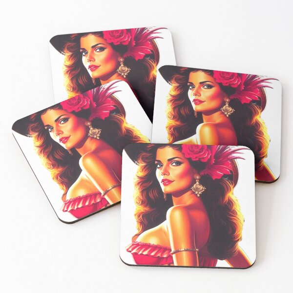 Item preview, Mujer hispana de verano designed and sold by PulpVintage.