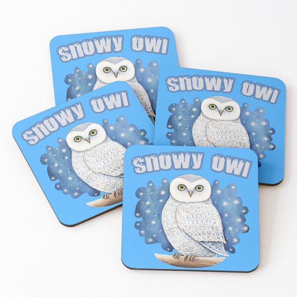 Item preview, Funny snowy owl designed and sold by AlchemyColor.