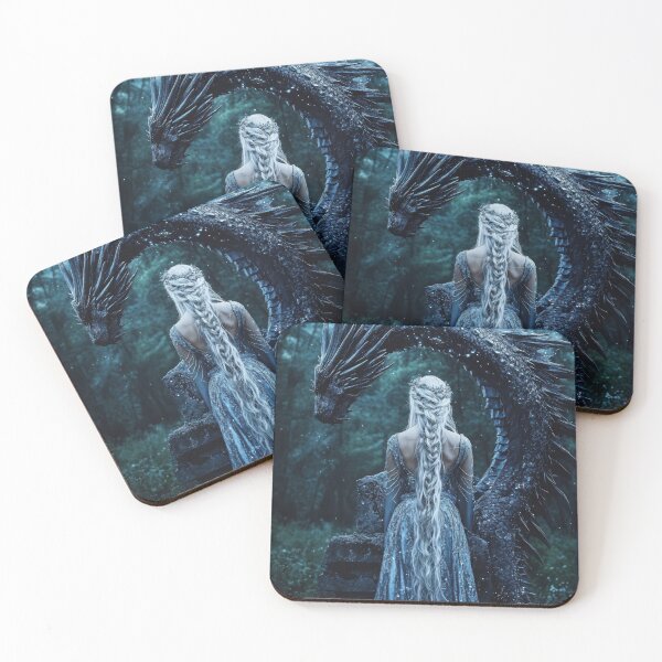 Item preview, Seraphina and Drakon: Guardians of the Silverwood designed and sold by LemurianPortals.