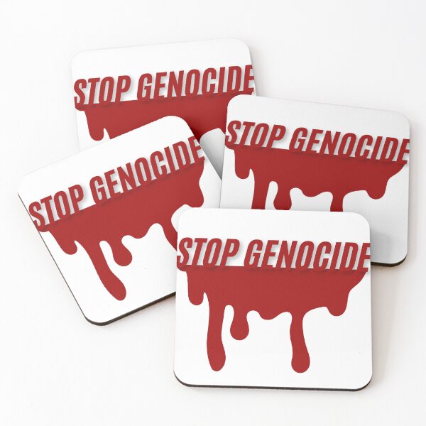 Item preview, Stop genocide designed and sold by omy-jozef.