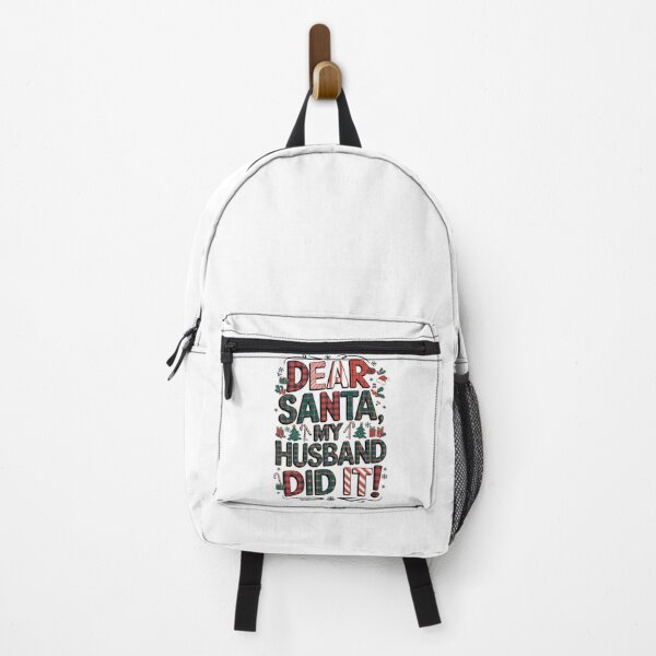 Item preview, Dear Santa My Husband Did It Buffalo Plaid Christmas Pajama designed and sold by SztylishDesigns.