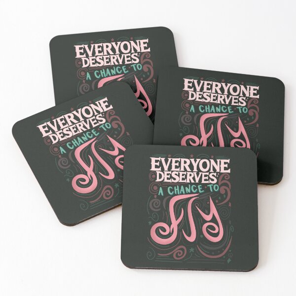 Item preview, Everyone deserves a chance to fly! designed and sold by byebyesally.