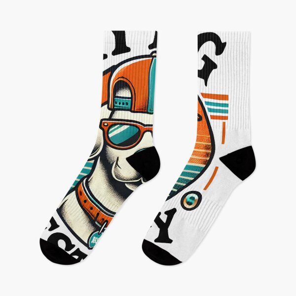 Item preview,  Cool Retro Dog Design for Pet Lovers designed and sold by DrawHandArt.