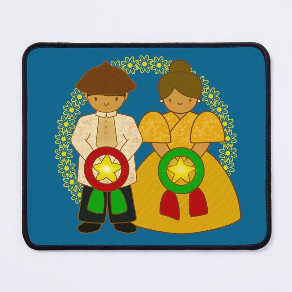 Item preview, Filipino Couple Kawaii Style Christmas Parol Lantern designed and sold by chocolatefund.