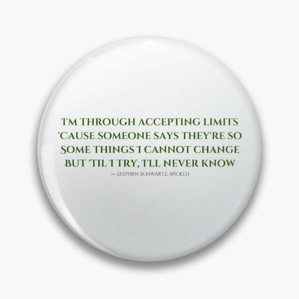 Item preview, wicked quote designed and sold by icapponi.