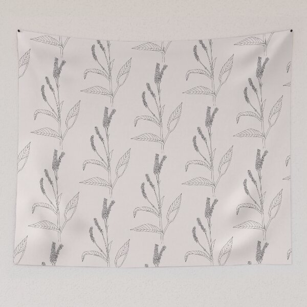 Item preview, Vietnam Wild Flower Line Art 22 designed and sold by tuyetstudio.