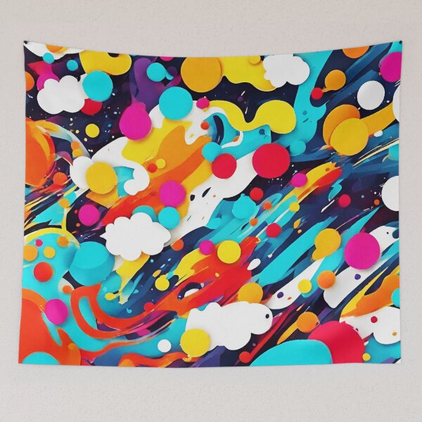 Item preview, Splashy Dot Dance 8 designed and sold by Tom-Johnson.