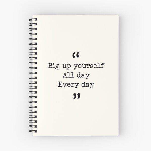 Item preview, Taskmaster quote | Big up yourself, all day, every day designed and sold by The-Keepers.