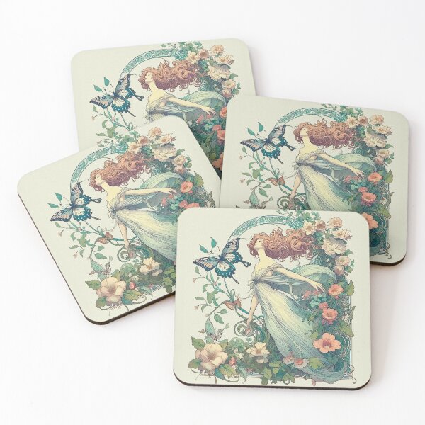 Item preview, Art Nouveau - Vintage Spring Belle Epoque designed and sold by Fregoli 2D.