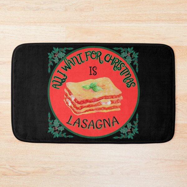 Item preview, All I want for Christmas is lasagna  designed and sold by Stefrait-7.