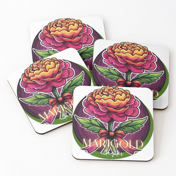 Item preview, T-Shirt Design Flowers: MARIGOLD designed and sold by ForeverPrintsOK.