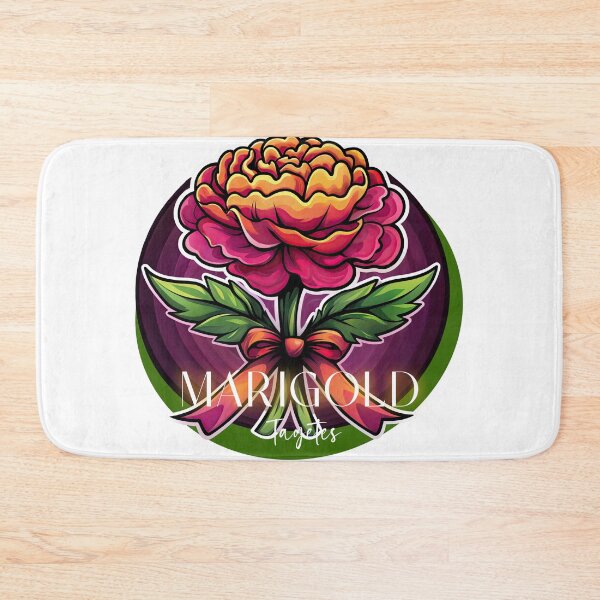 Item preview, T-Shirt Design Flowers: MARIGOLD designed and sold by ForeverPrintsOK.
