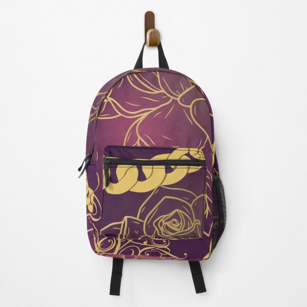Item preview, Elegant Purple and Gold Floral Design designed and sold by Arte82.