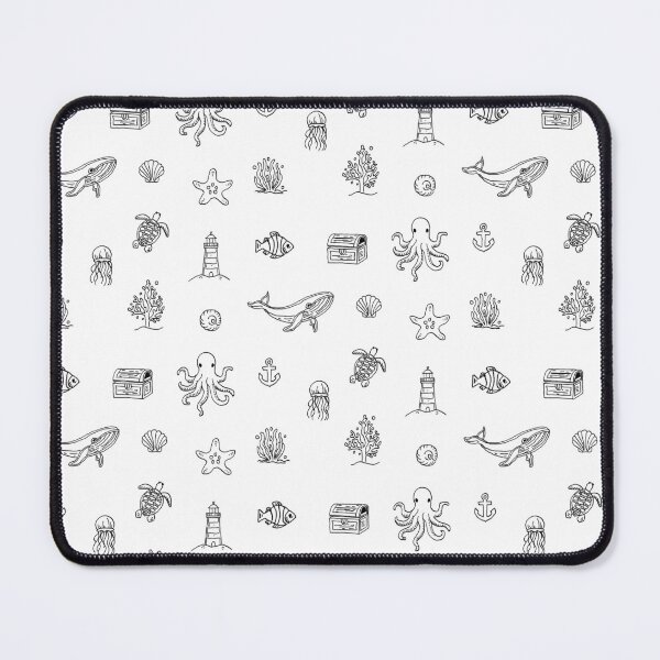 Item preview, Minimalist hand-drawn sea theme design - ocean elements designed and sold by PinFlick.
