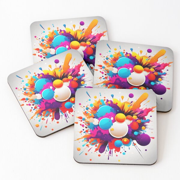 Item preview, Splashy Dot Dance 12 designed and sold by Tom-Johnson.