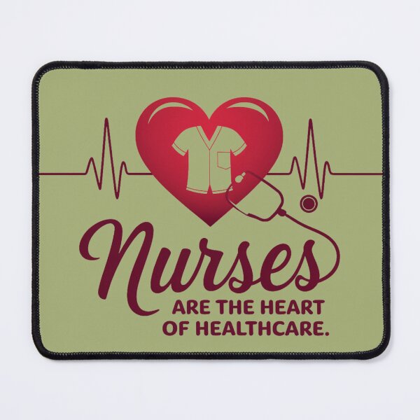Item preview, nurses are the heart of healthcare designed and sold by bukajart.