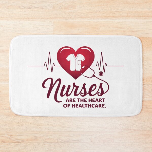 Item preview, nurses are the heart of healthcare designed and sold by bukajart.