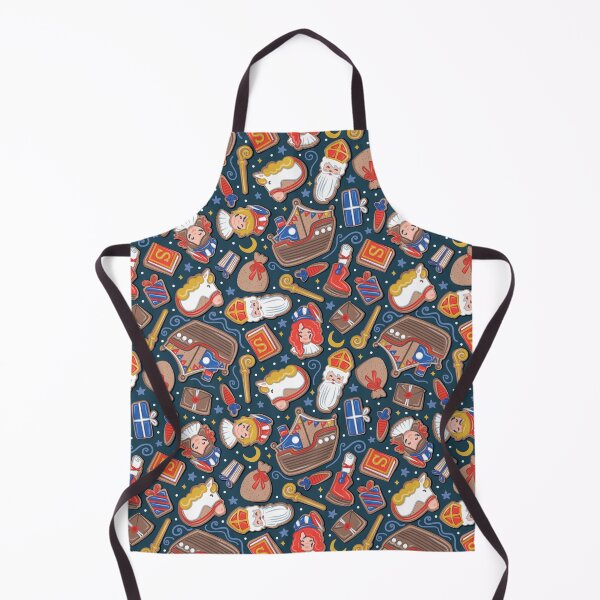 Item preview, Welkom Sinterklaas gingerbread - nile blue Dutch Saint Nicholas designed and sold by SelmaCardoso.