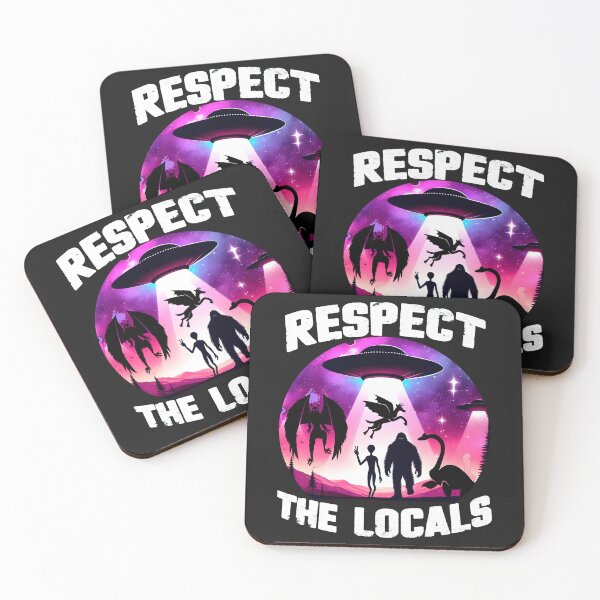 Item preview,  Funny Cryptid reunion Respect the locals bigfoot ufo nessie loch ness 2024 designed and sold by erozzz.