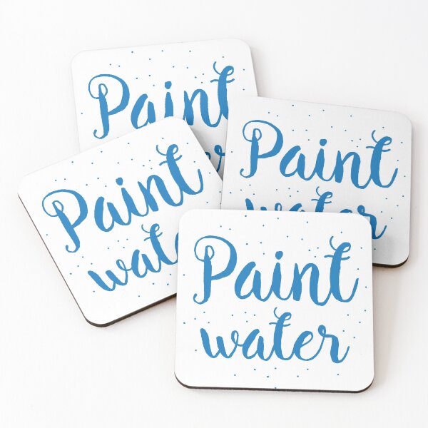 Item preview, Paint water MUG design for artists (with matching NOT paint water) designed and sold by jazzydevil.