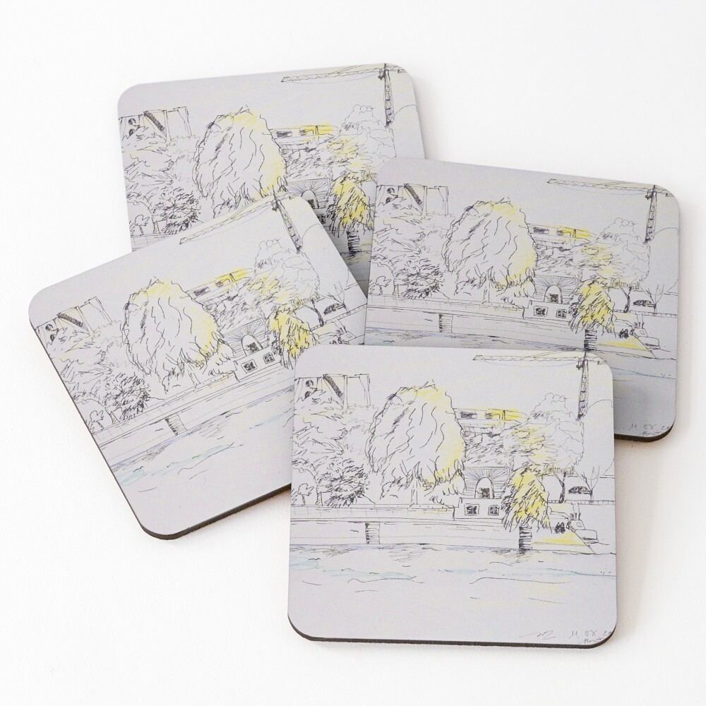 Item preview, Coasters (Set of 4) designed and sold by tuyetstudio.