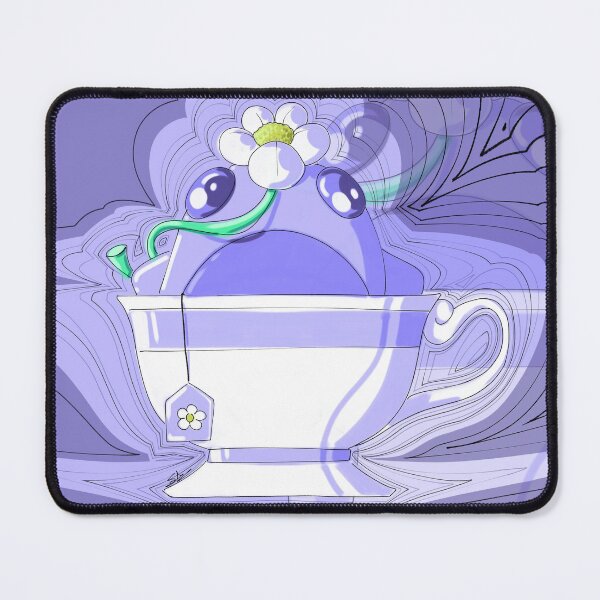 Item preview, teatime frog designed and sold by FinnleyScribble.