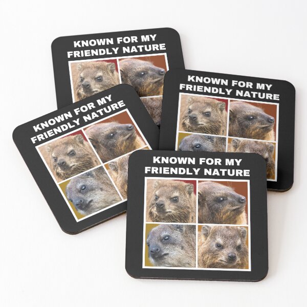 Item preview, Friendly hyraxes designed and sold by TopShelfTees9.