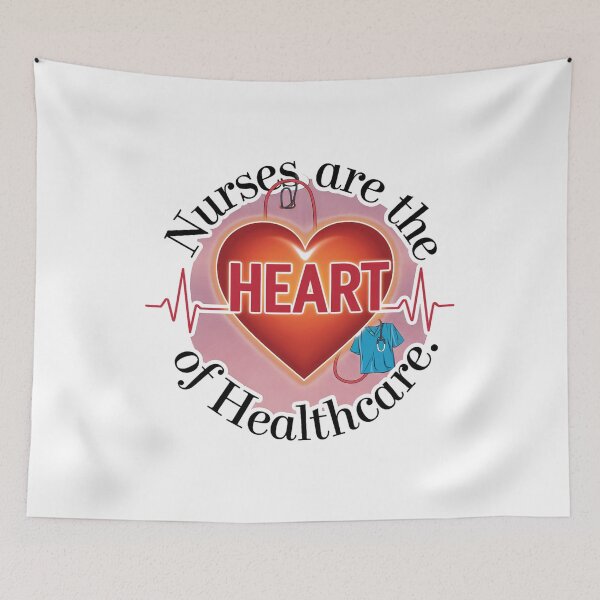 Item preview, Nurses are the heart  designed and sold by bukajart.