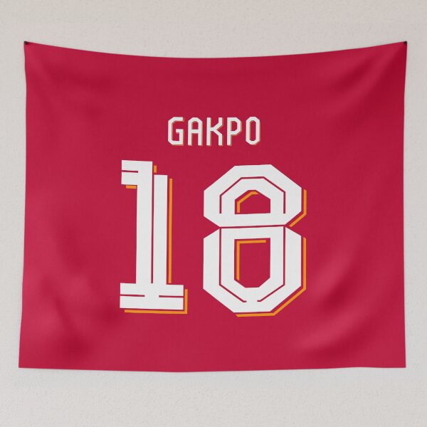Item preview, Cody Gakpo Liverpool Home jersey 25/26 designed and sold by Alimator.