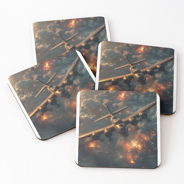 Item preview, Epic Aerial Battle - Bombers in Action designed and sold by MysticArtisan.
