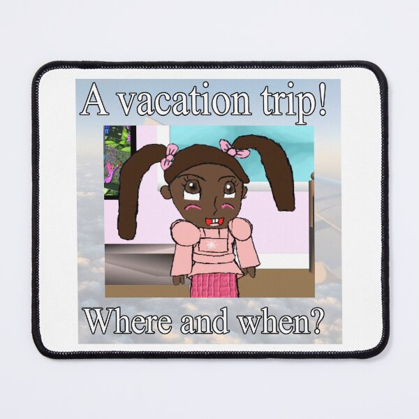 Item preview, A vacation trip! Where and when? (Airplane) designed and sold by KJH-Art-Studios.