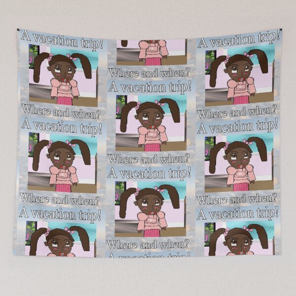 Item preview, A vacation trip! Where and when? (Airplane) designed and sold by KJH-Art-Studios.