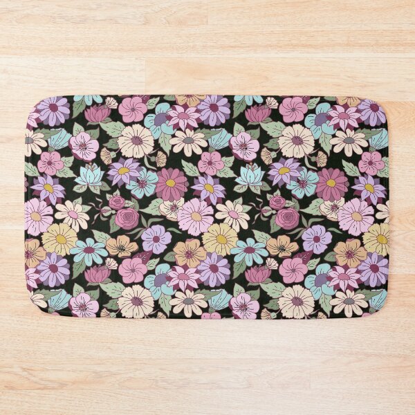 Item preview, colorful pattern with flowers designed and sold by Art By M.
