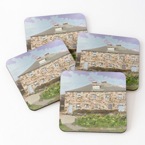 Item preview, Port Quin Cottages, Port Isaac, North Cornwall designed and sold by Merrydaypaints.