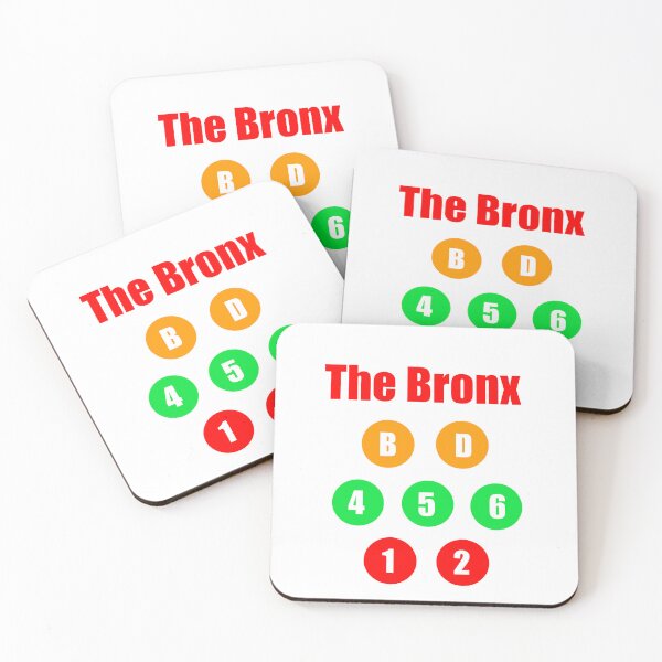 Item preview, The Bronx train lines red  designed and sold by Mozart3.
