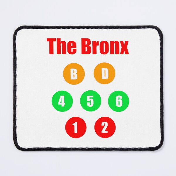 Item preview, The Bronx train lines red  designed and sold by Mozart3.