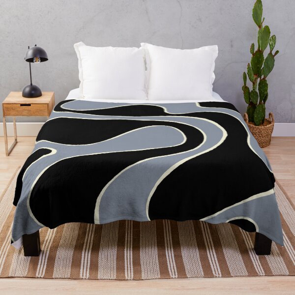 Item preview, Ebb and Flow 2 in Black, Gray and Cream designed and sold by LAEC-Shop.