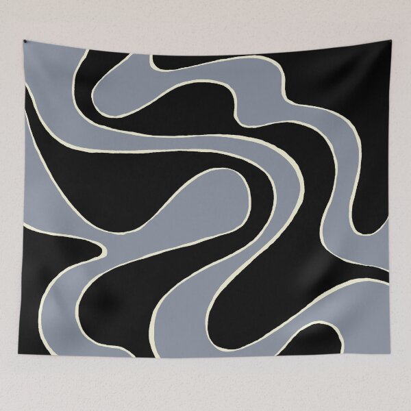 Item preview, Ebb and Flow 2 in Black, Gray and Cream designed and sold by LAEC-Shop.