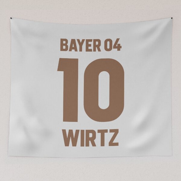 Item preview, Florian Wirtz Bayer Leverkusen Away Jersey 24/25 designed and sold by Alimator.