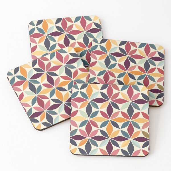 Item preview, Colorful Geometric Flower Pattern designed and sold by brandway.