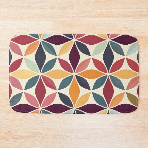 Item preview, Colorful Geometric Flower Pattern designed and sold by brandway.