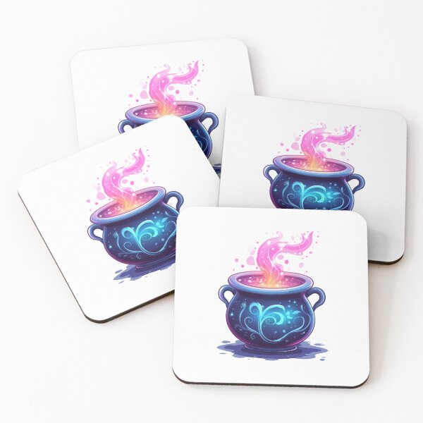 Item preview, Magical Cauldron with Glowing Potion designed and sold by Enea Kelo.