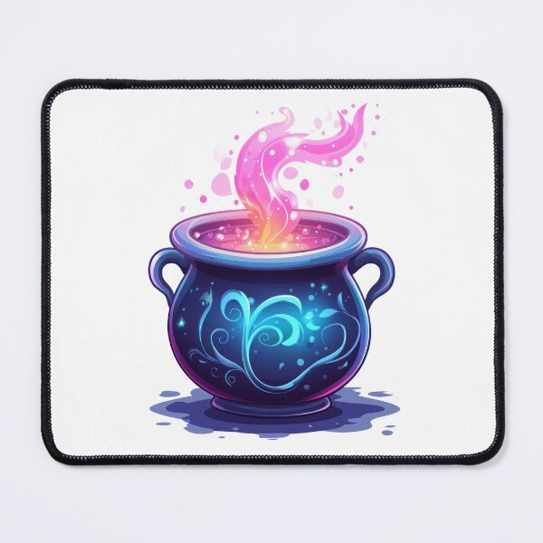 Item preview, Magical Cauldron with Glowing Potion designed and sold by Enea Kelo.