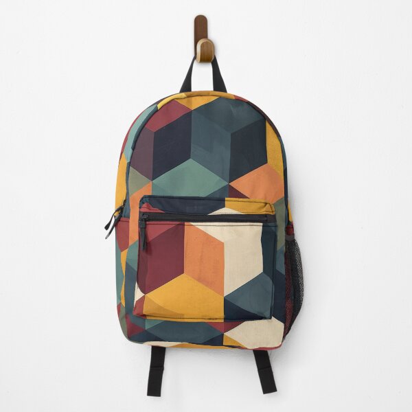 Item preview, Colorful Geometric Cube Pattern designed and sold by brandway.