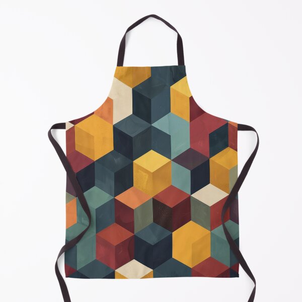 Item preview, Colorful Geometric Cube Pattern designed and sold by brandway.